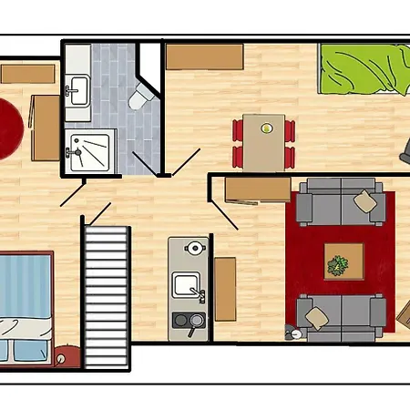 Apartment Stadt- Und Hafennaehe *